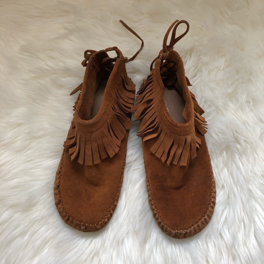 Aldo Ferrise fringe moccasins SZ 7